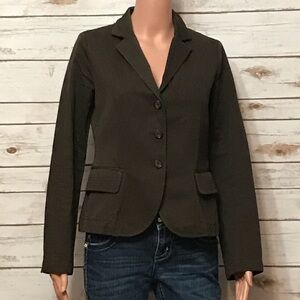 J.Crew Brown 100% Cotton Jacket 321